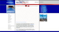 Desktop Screenshot of maxikraft.de